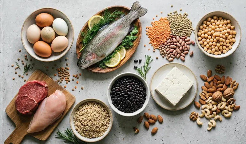 Variety of Protein Sources