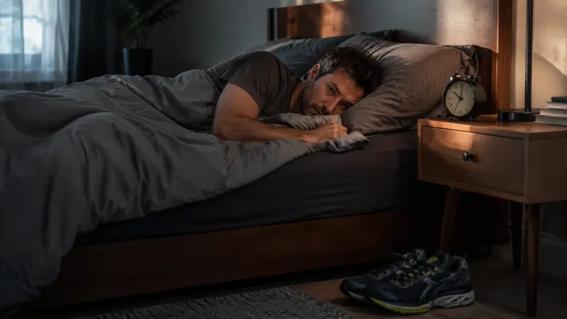 sleeping man